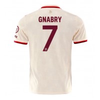 Pánský Fotbalový dres Bayern Munich Serge Gnabry #7 2024-25 Třetí Krátký Rukáv